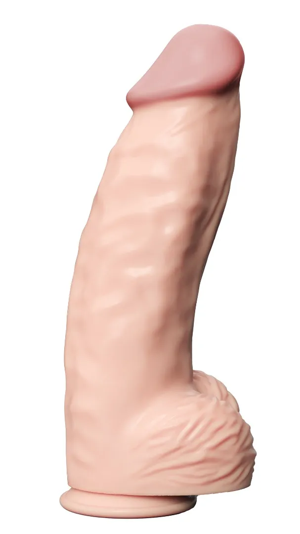 Фаллоимитатор-гигант "Женёк" LoveToy, 20 см, Ø6,5 см