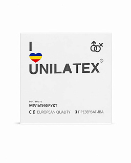 Презервативы Unilatex Multifruits 3 шт