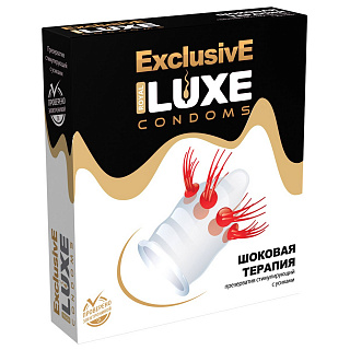 Презервативы Luxe Exclusive Шоковая терапия №1, 1 шт