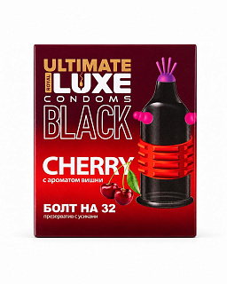Презервативы Luxe Ultimate Болт на 32, вишня, 18 см, 5,2 см, 1 шт.