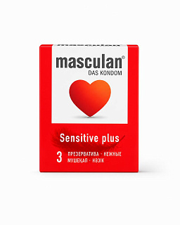 Презервативы Masculan Classic 1, Нежные (Senitive), №3