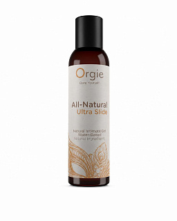 Лубрикант Orgie ALL-NATURAL ULTRA SLIDE, на водной основе, 150мл