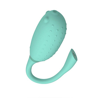 Вибратор Magic Motion FUGU с приложением + тренажёр Кегеля, мятный