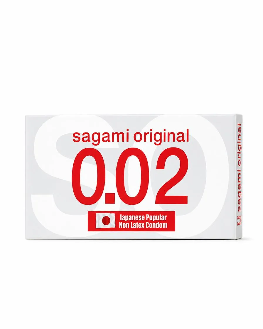 Презервативы Sagami Original 0.02, 2шт.