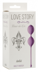 Вагинальные шарики Love Story Fleur-de-lisa Violet Fantasy