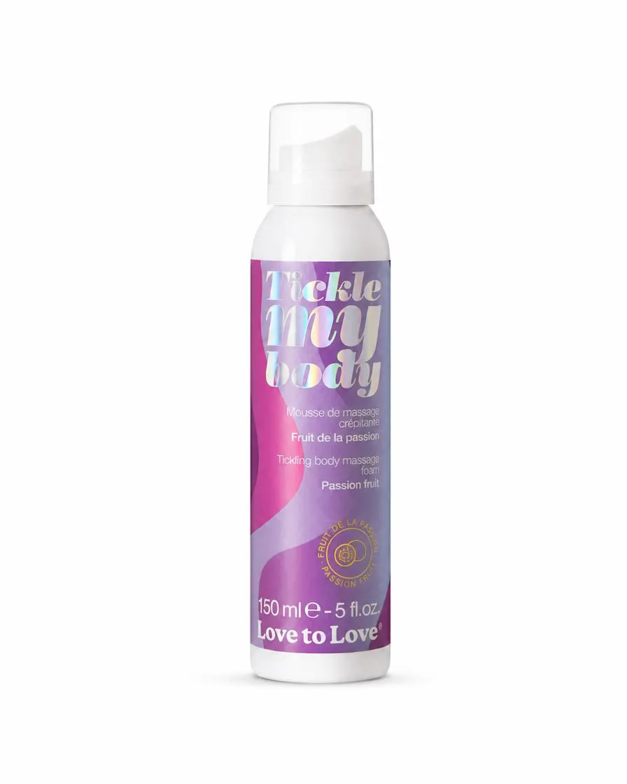 Массажная хрустящая пенка Love to Love TICKLE MY BODY Маракуйя, 150мл