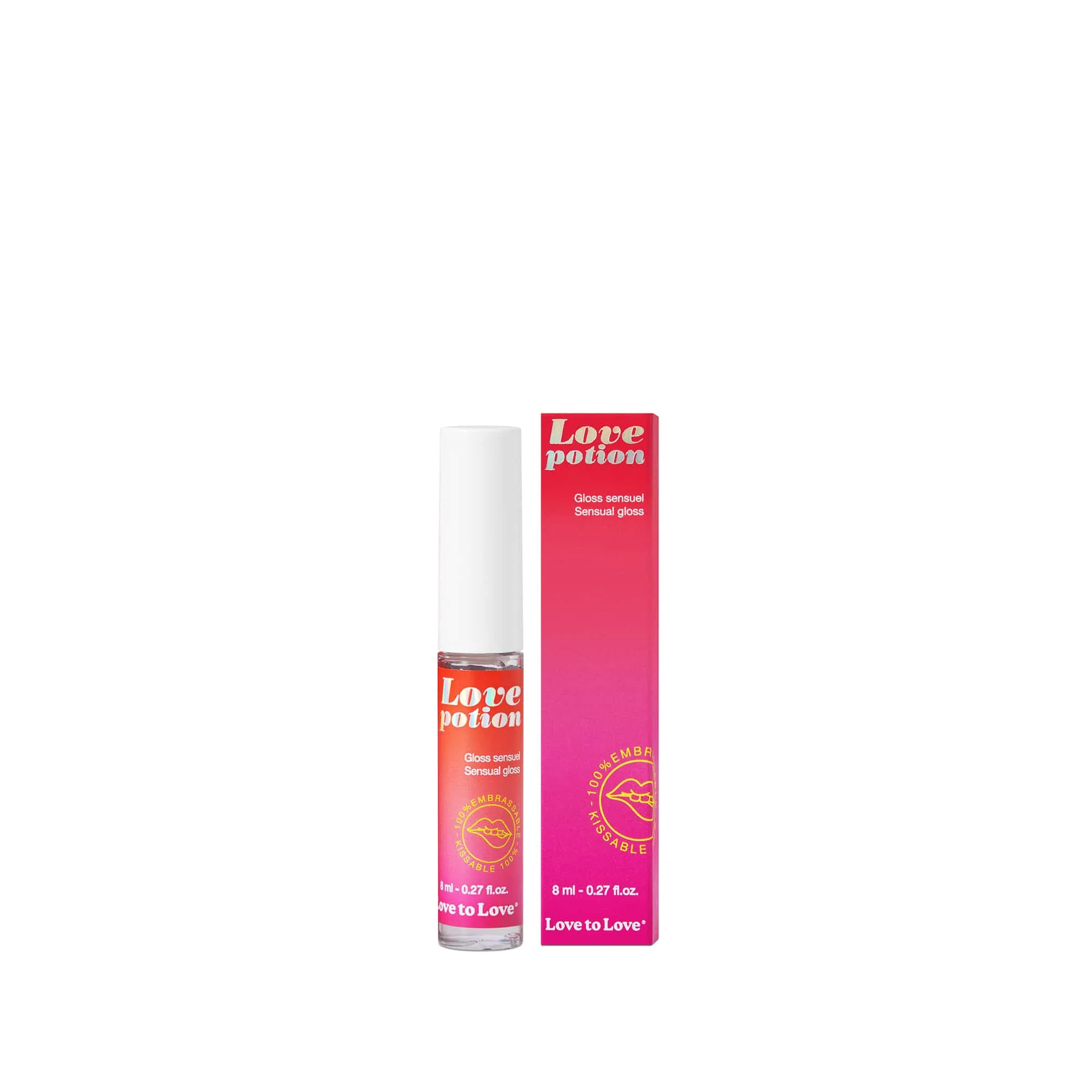 Возбуждающий блеск для губ Love to Love Love Potion - Gloss Sensuel - 8 мл.