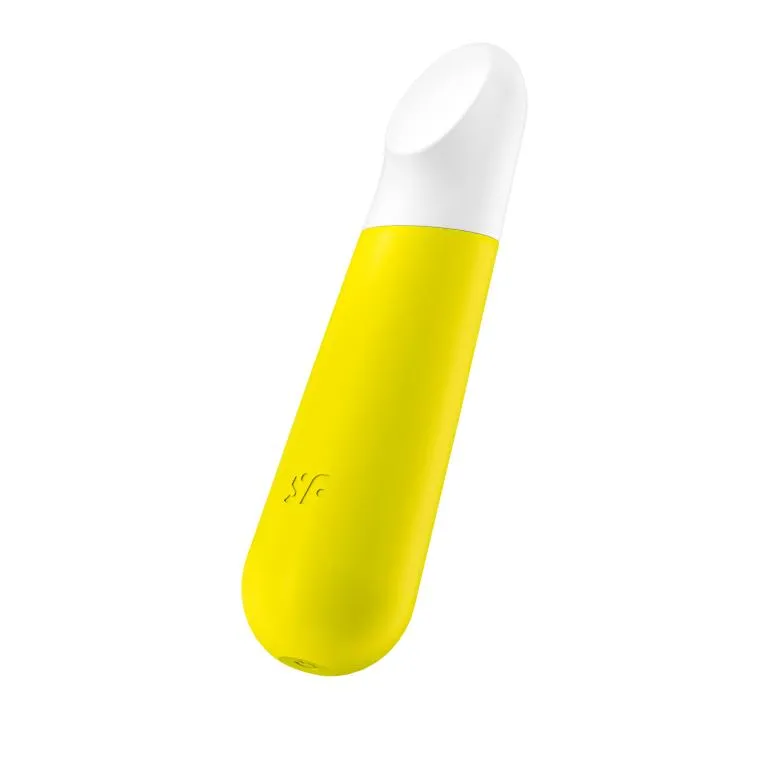 Мини вибромассажер Ultra Power Bullet 4, желтый
