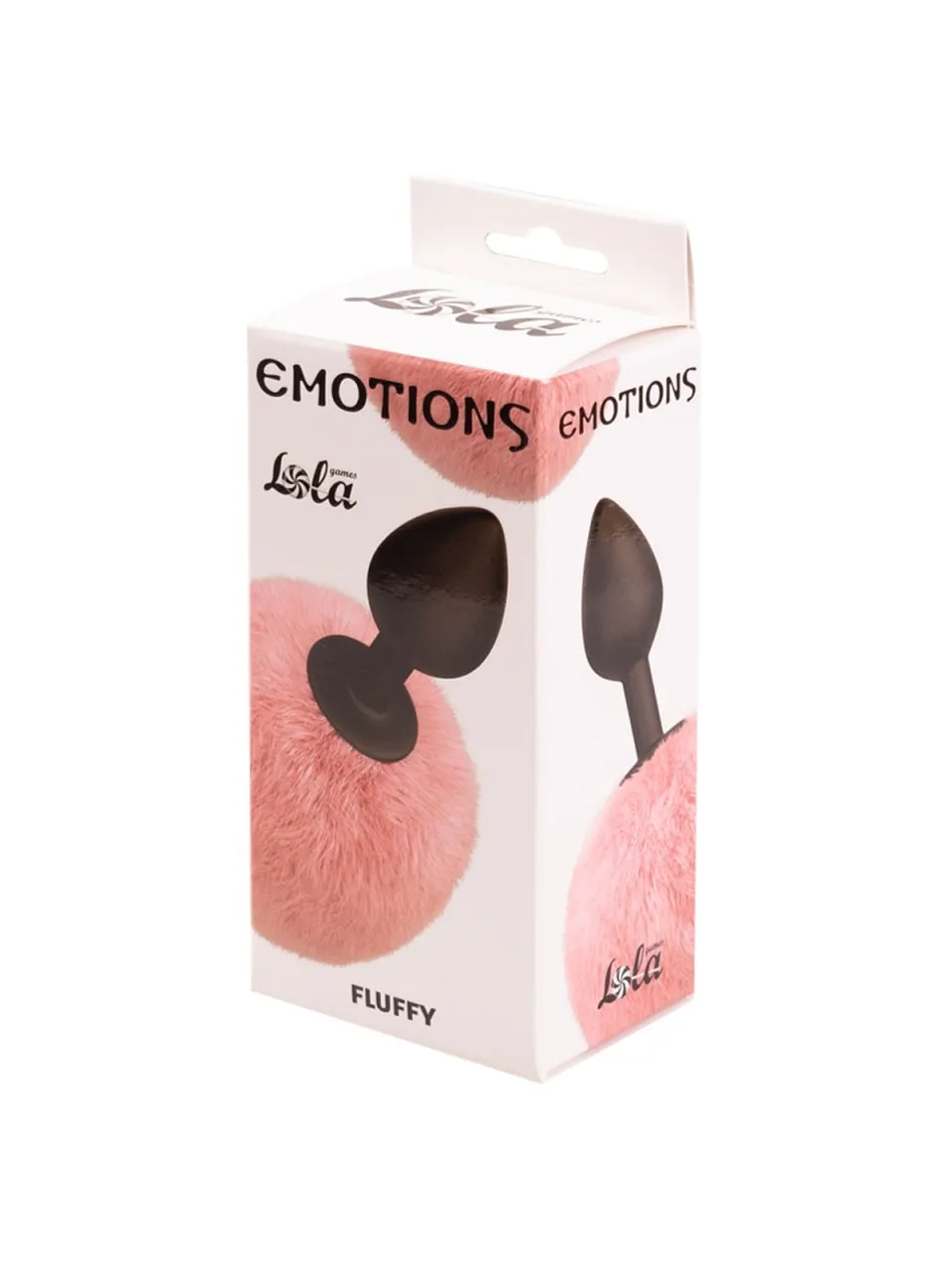 Анальная Пробка с Хвостом Emotions Fluffy Pink