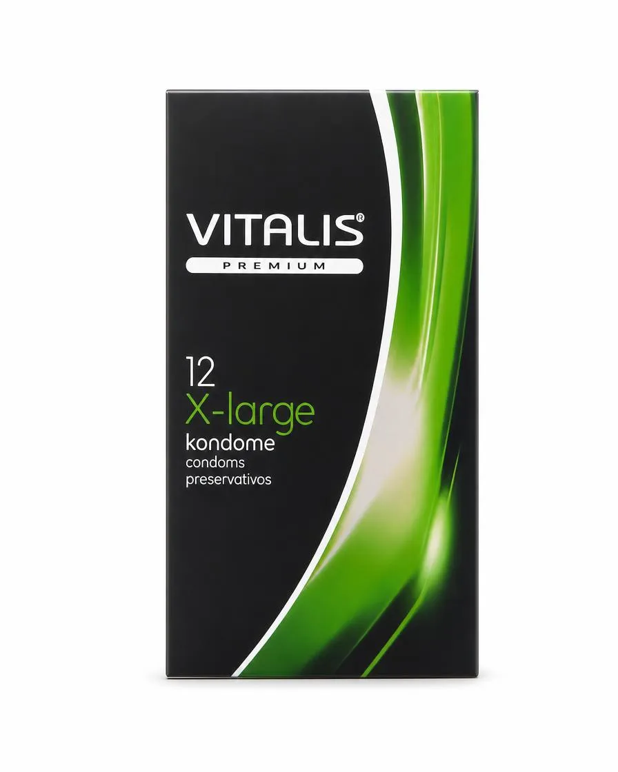 Презервативы Vitalis Premium x-large увеличенного размера (ширина 57mm) №12