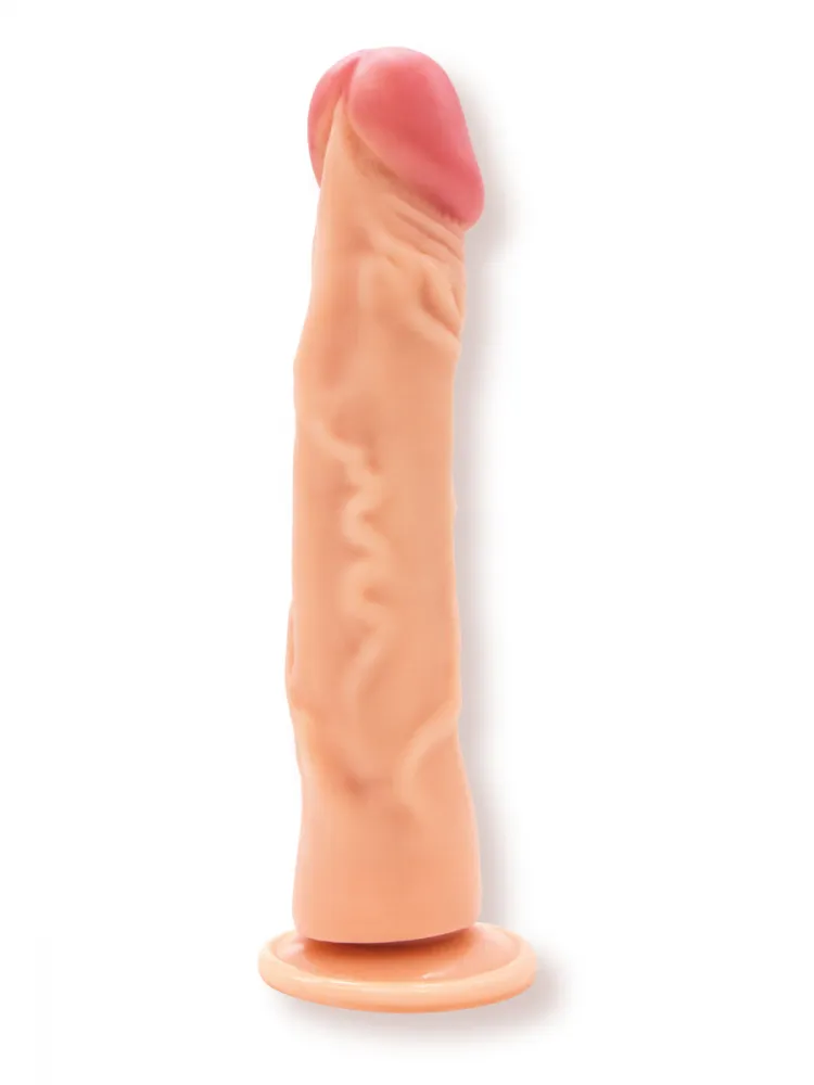 Фаллоимитатор Nudes Confident, 17 см, Ø 4 см, телесный