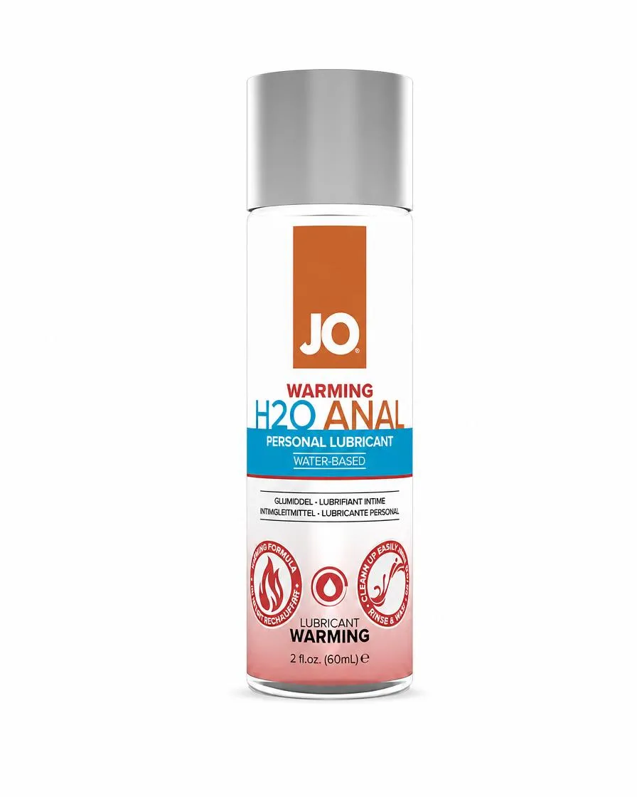 Анальный лубрикант JO Anal H2O Warming, согревающий, на водной основе, 60мл.