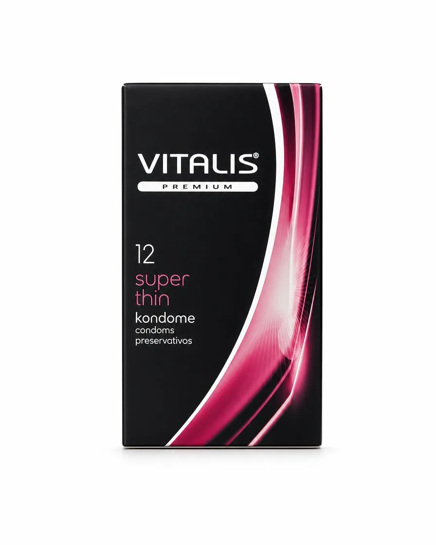 Презервативы Vitalis Premium super thin ультратонкие №12