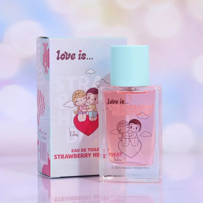 Духи с феромонами Love is strawberry heartbeat, 50мл