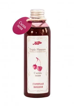 Эликсир для интимного ухода "Triple Pleasure" Горячая вишня, 130гр