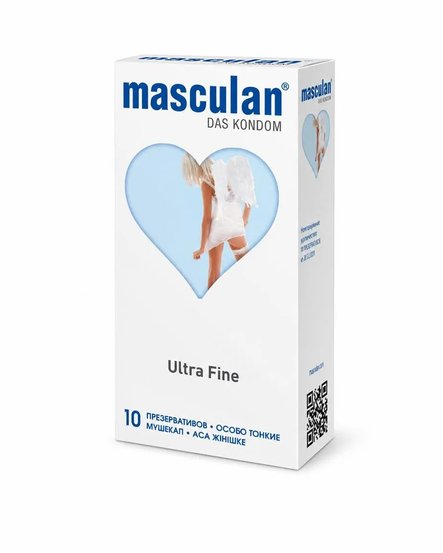 Презервативы Masculan Ultra 2, Особо тонкие (Ultra Fine), №10