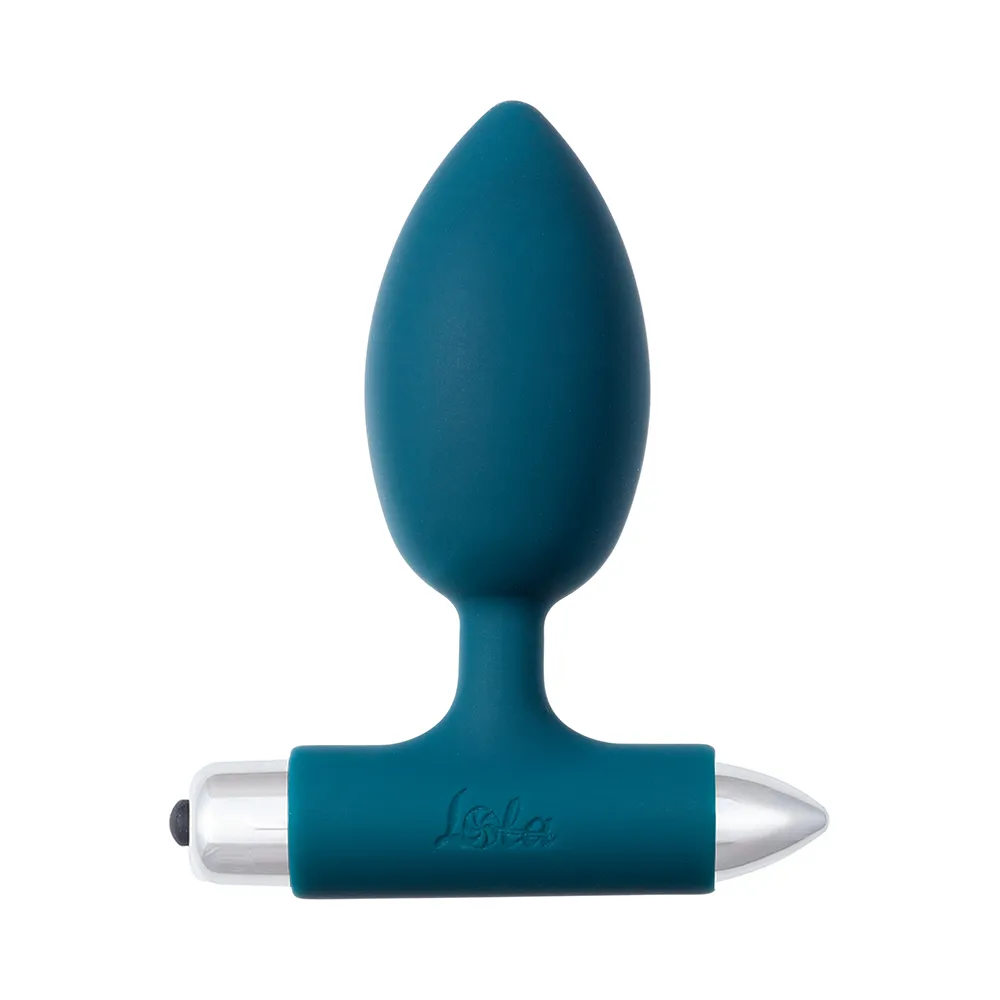 Анальная втулка с вибрацией Spice it up New Edition Perfection, M, Ø 4 см, L 8,5 см, зеленый