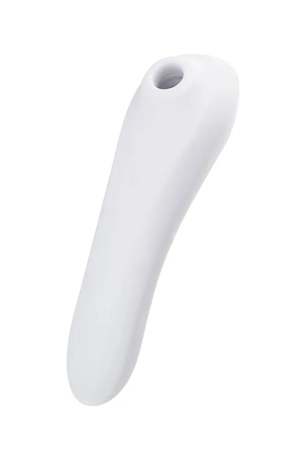 Вакуумный клиторальный стимулятор Satisfyer Dual Pleasure белый