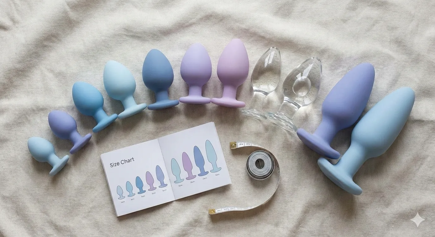 Как выбрать размер анальной игрушки