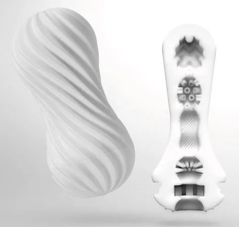 Мастурбатор Tenga Flex Silky White, с мягким рельефом