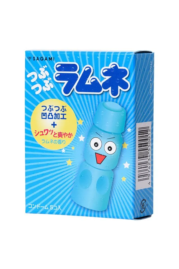 Презервативы SAGAMI, LEMONADE, латекс, L 19 см, Ø 5,5 см, № 5