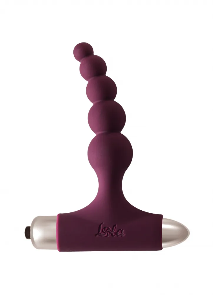 Анальная втулка с вибрацией Spice it up New Edition Splendor Wine, силикон, S Ø 2,6 см, бордовый