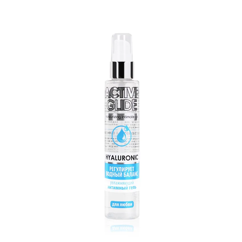 Лубрикант ACTIVE GLIDE HYALURONIC, на водной основе, 100г