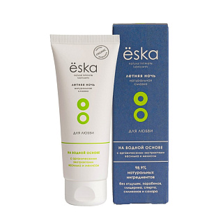Лубрикант ESKA/Ёska Летняя ночь, с ароматом луговых трав, на водной основе, 75мл.