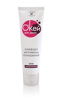 Лубрикант О'Кей для двоих, на водной основе, 100г.