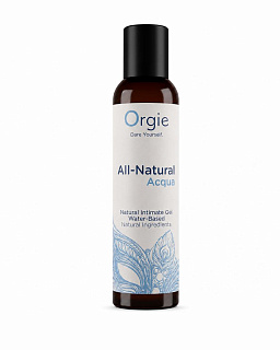 Лубрикант Orgie ALL-NATURAL ACQUA, на водной основе, 150мл