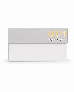 Презервативы полиуретановые Sagami Original 001 L-size, L 19 см, №5