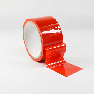 Скотч для бондажа, красный
