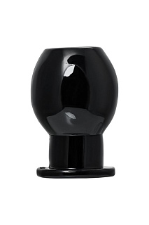 Анальная втулка TOYFA Basic M, TPE, Ø 4,5 см, L 6,5 см, чёрная