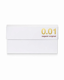 Презервативы Sagami Original 001, Ø 5,5 см, L 17 см, №5
