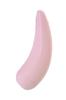 Вакуумный клиторальный стимулятор Satisfyer Curvy 2+ розовый