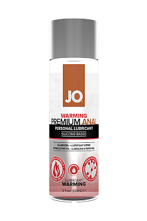 Анальный лубрикант JO Anal Premium Warming 2oz, согревающий, на силиконовой основе, 60мл.