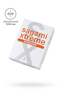 Презервативы латексные Sagami Xtreme 0.04 №3