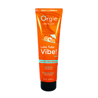 Лубрикант с эффектом вибрации Orgie Lube Tube Vibe Low Sex On The Beach, 100мл