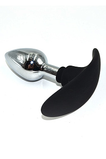 Анальная втулка Kanikule Plugs для ношения, металл, размер S, Ø 2,8 см, серебристый