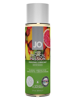 Вкусовой лубрикант "Тропический" / JO Flavored Tropical Passion 1oz, на водной основе, 60мл.