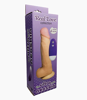 Реалистичный фаллоимитатор вибратор Real Love