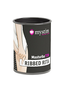 Мастурбатор Mystim MasturbaTIN Ribbed Rita