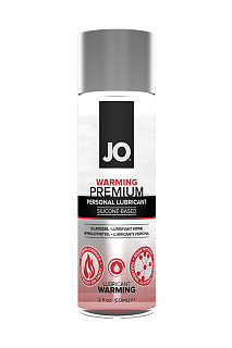 Лубрикант JO Premium Warming 2oz, согревающий, на силиконовой основе, 60мл.