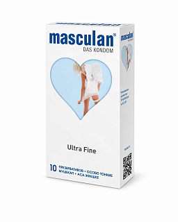 Презервативы Masculan Ultra 2, Особо тонкие (Ultra Fine), №10
