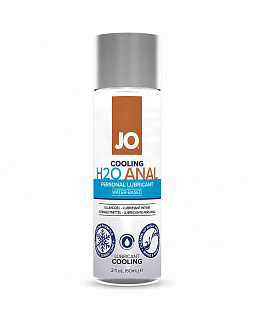Анальный лубрикант JO Anal H2O Cooling 2oz, охлаждающий, на водной основе, 60мл.