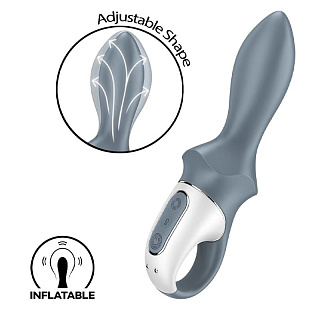Вибратор Satisfyer Air Pump Booty 3, серый