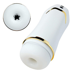 Мастурбатор A-loving с вибрацией, 10 режимов вибрации, 3 режима вакуума