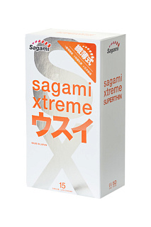 Презервативы латексные Sagami Xtreme 0.04 №15