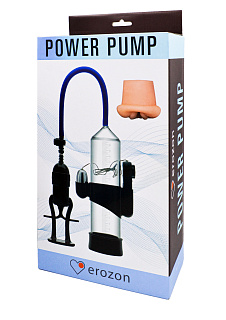 Вакуумная помпа  Erozon Penis Pump с вибрацией