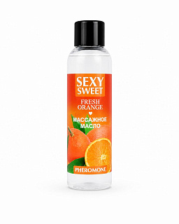 Массажное масло SEXY SWEET FRESH ORANGE с феромонами 75 мл